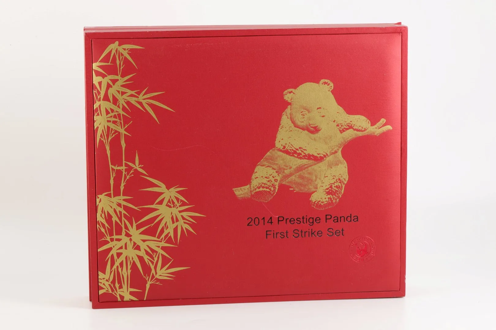 2014 Prestige Panda First Strike Box Set of 24k and 999 Silver Coins (51.03g.)