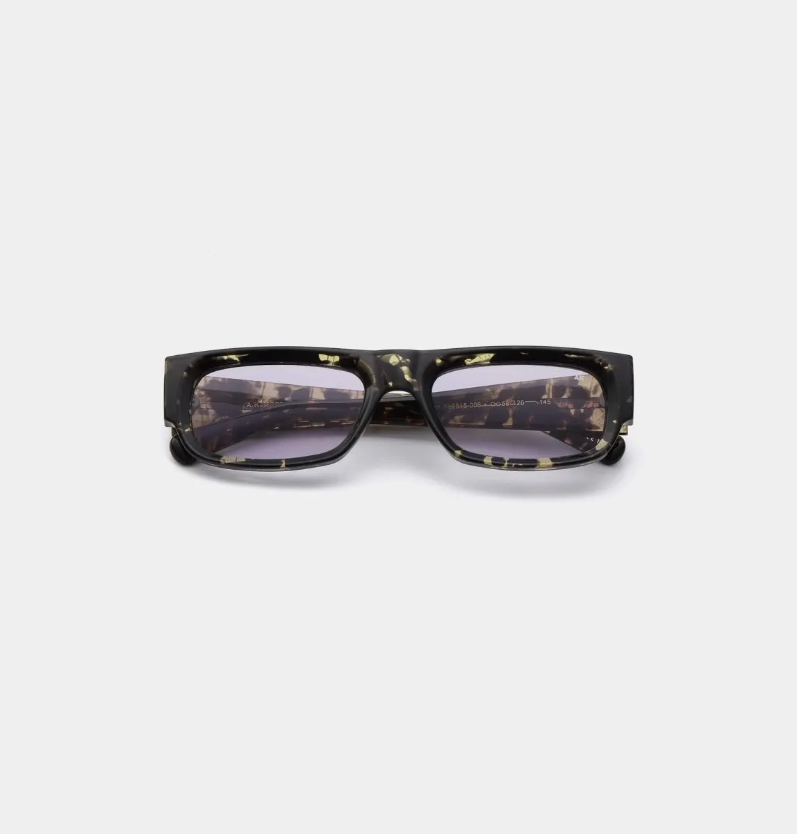 A. Kjrbede sunglasses Jean Black / Yellow Tortoise