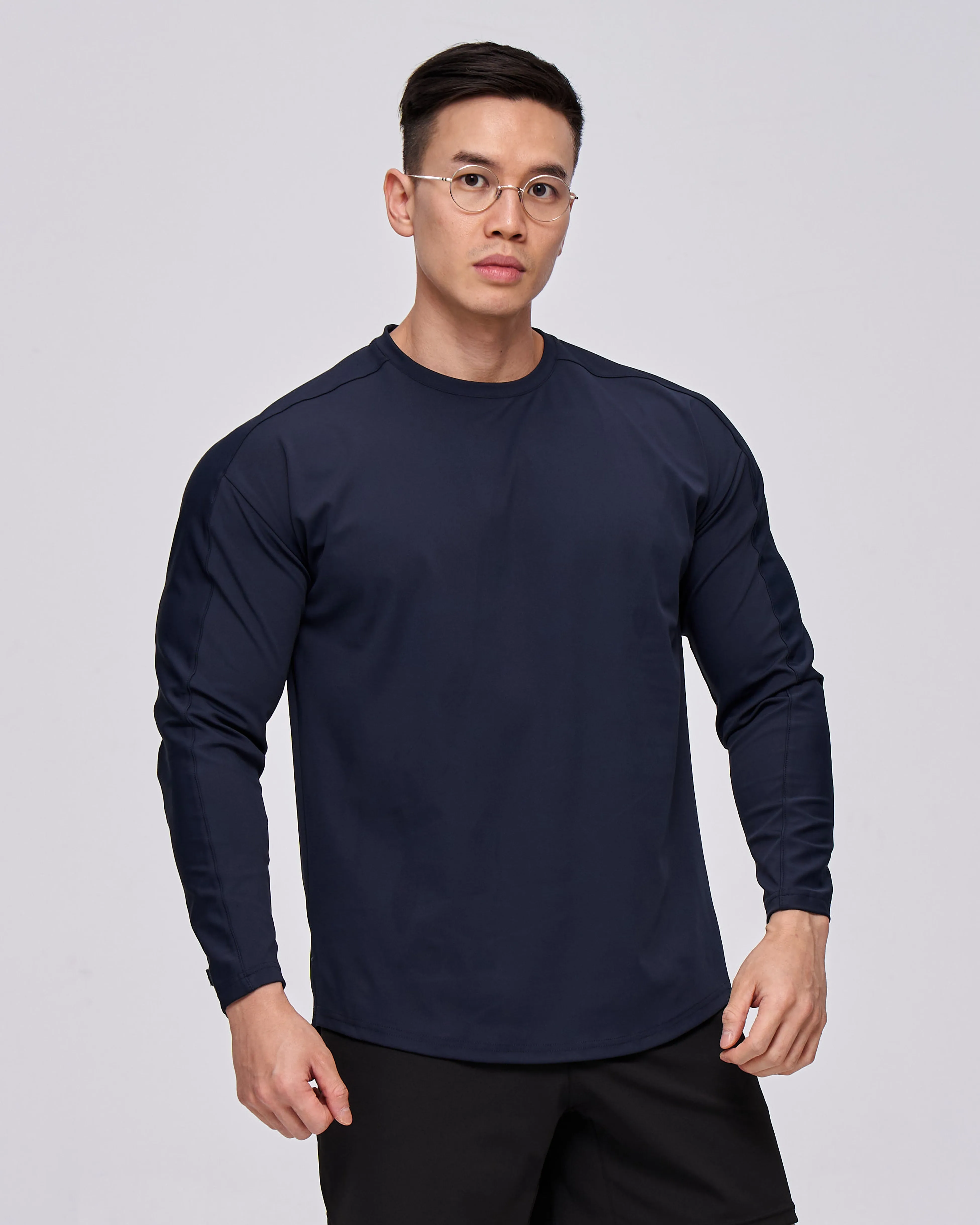 Adapt Drop Shoulder Muscle Long Sleeves