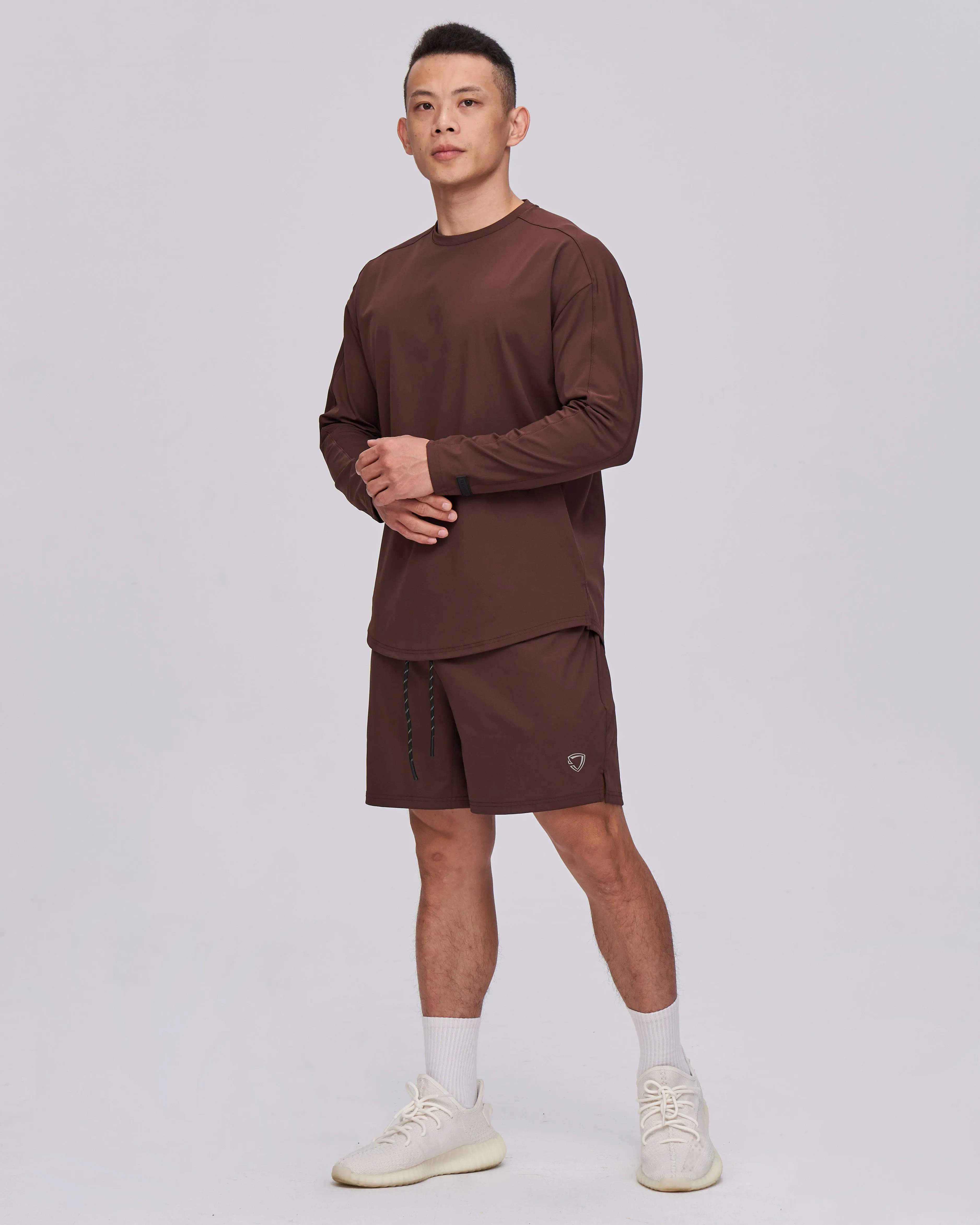 Adapt Drop Shoulder Muscle Long Sleeves