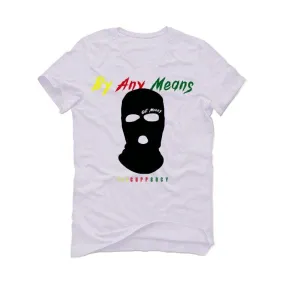 Air Jordan 4 Rasta White T-Shirt (By any means)