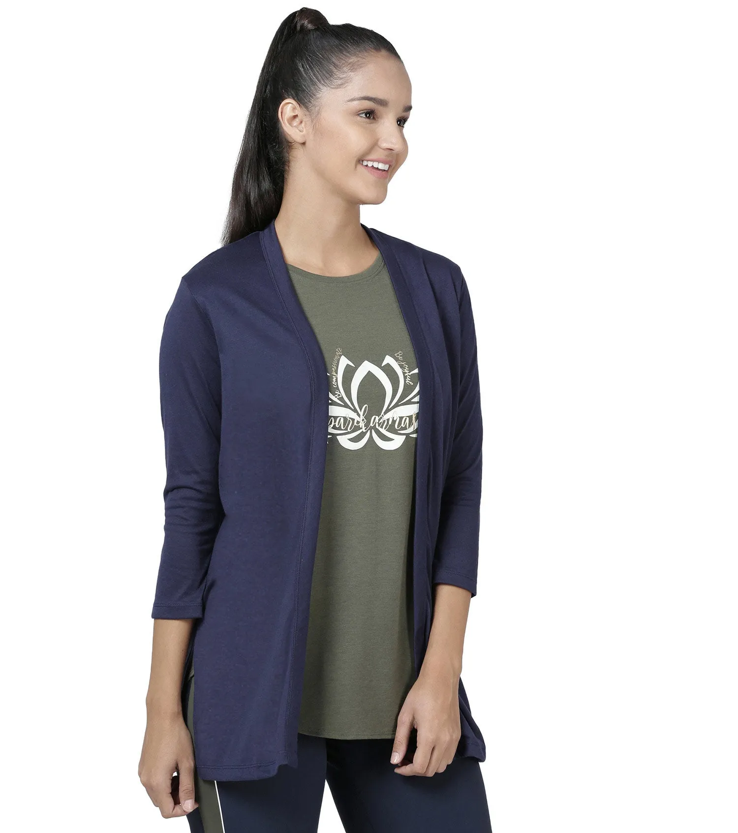 Athleisure Tunic Shrug