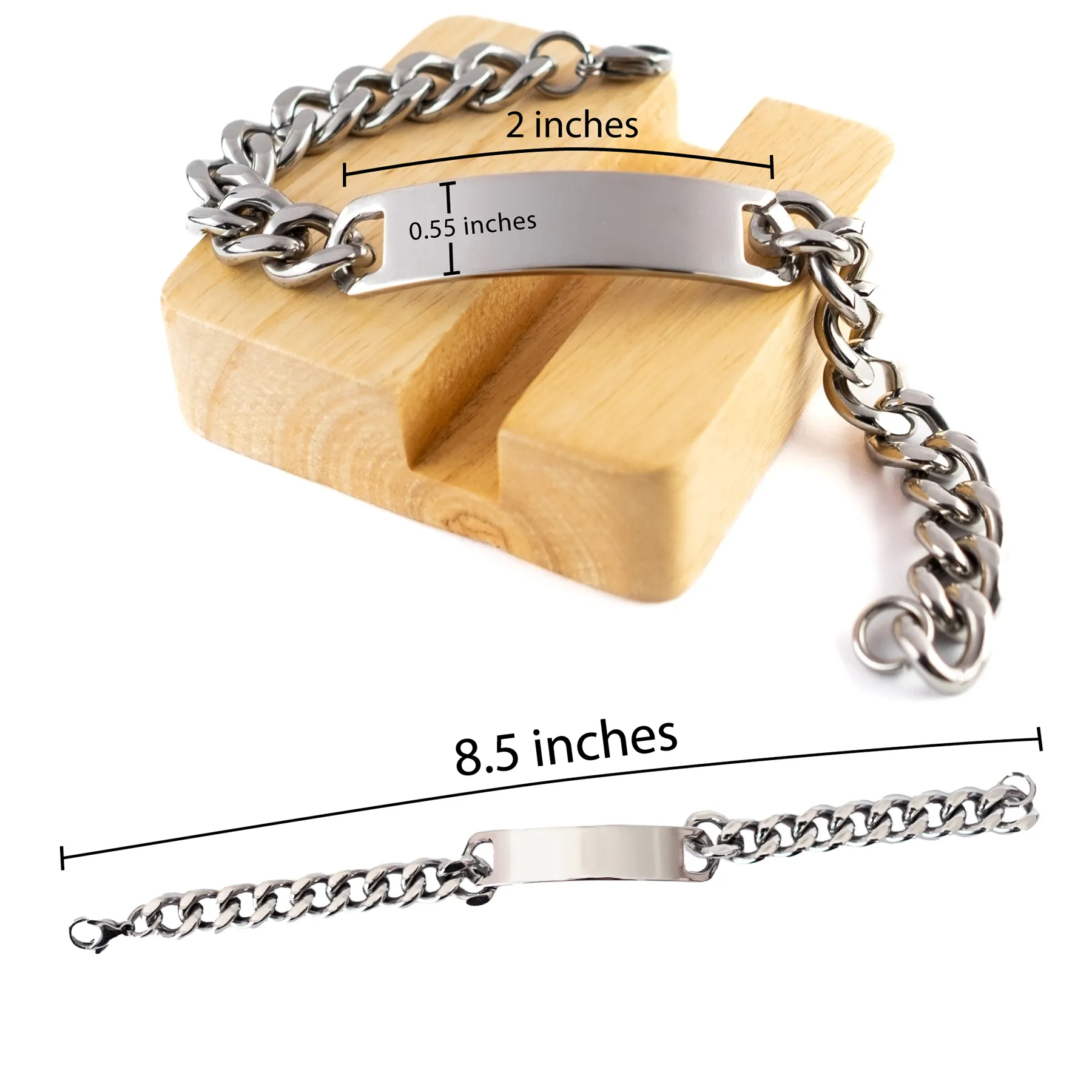 Aunty Thank You Gifts, Your presence is a reminder of life's greatest, Appreciation Blessing Birthday Cuban Chain Stainless Steel Bracelet for Aunty