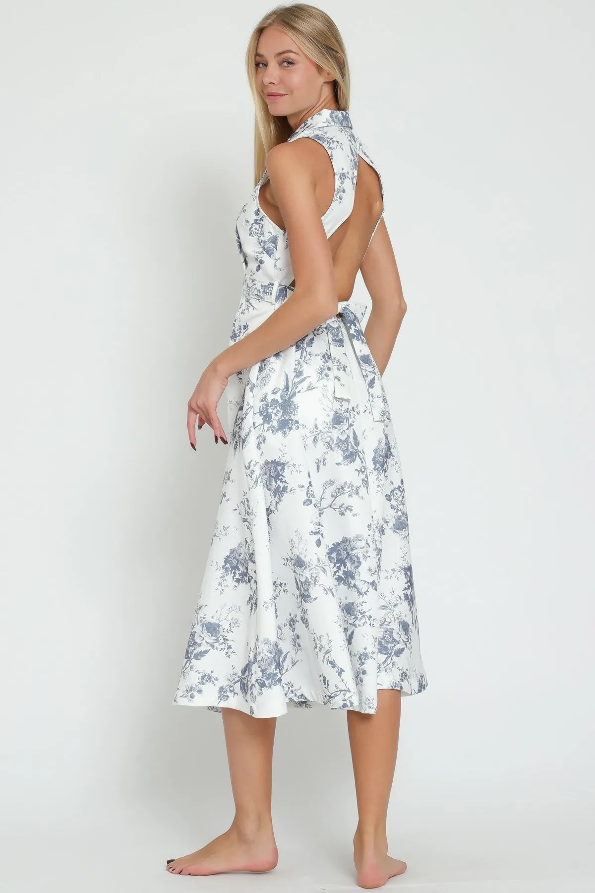 Aviva Floral Midi Dress