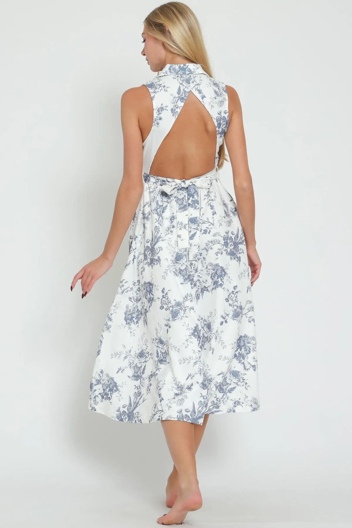 Aviva Floral Midi Dress