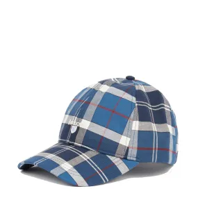 Barbour Tartan Sports Cap Summer Navy