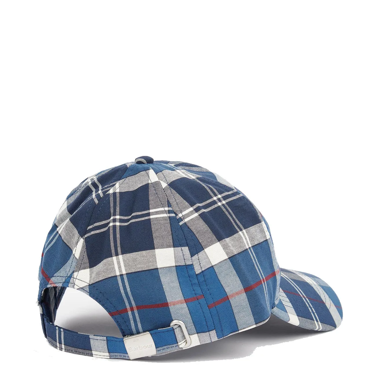 Barbour Tartan Sports Cap Summer Navy