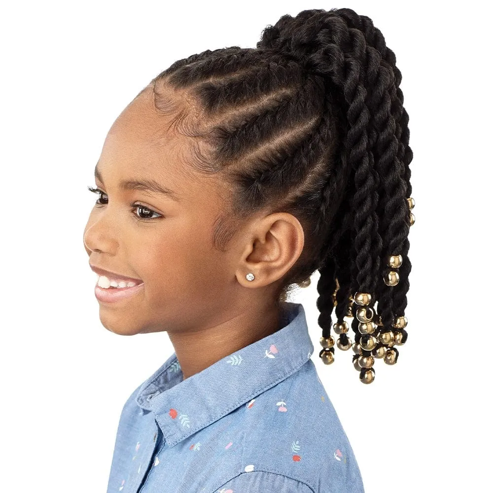 BEADED TWISTS 12 | Outre LiL Looks Drawstring Ponytail