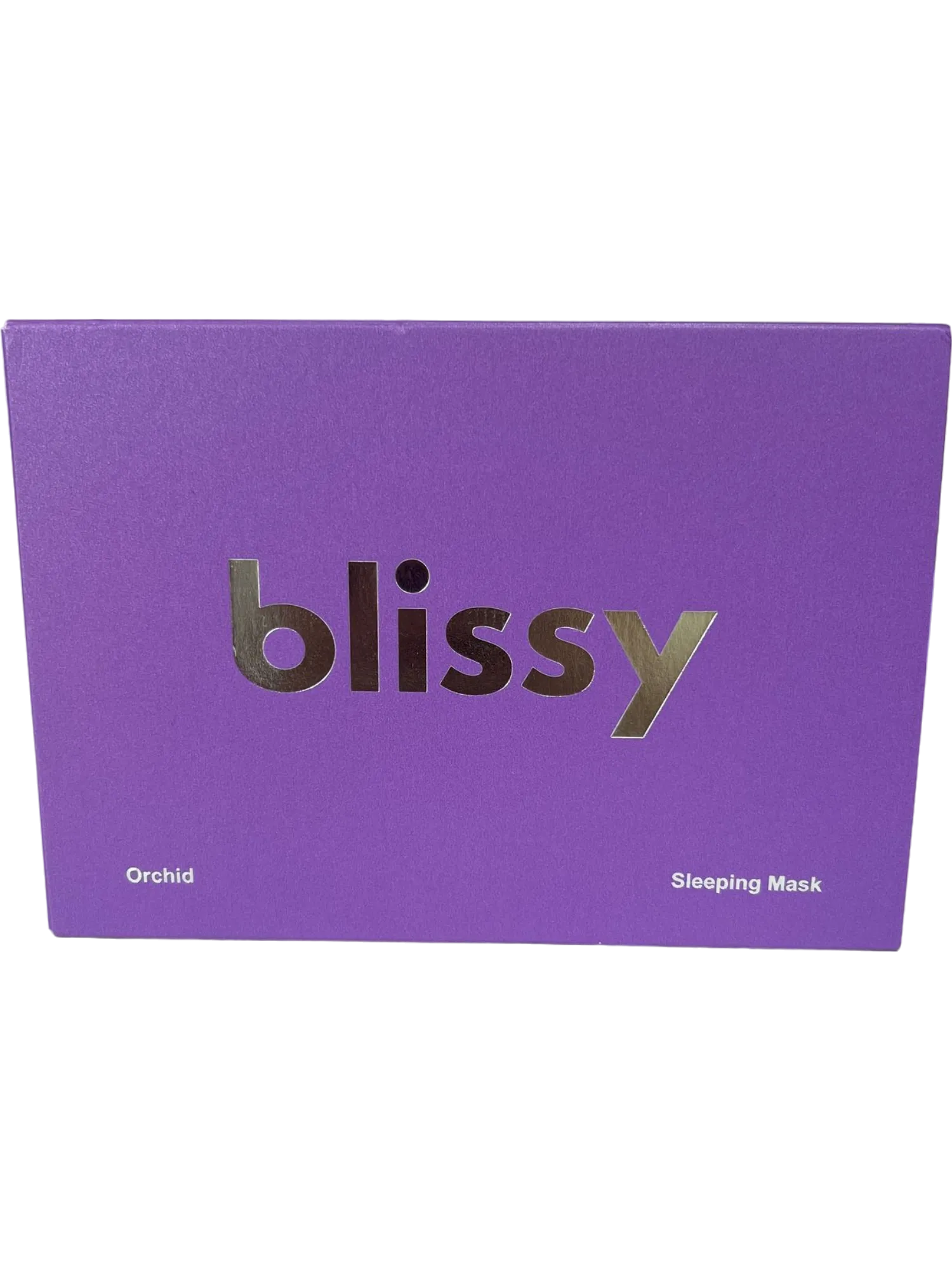 Blissy Orchid Purple Pure Silk Eye Mask