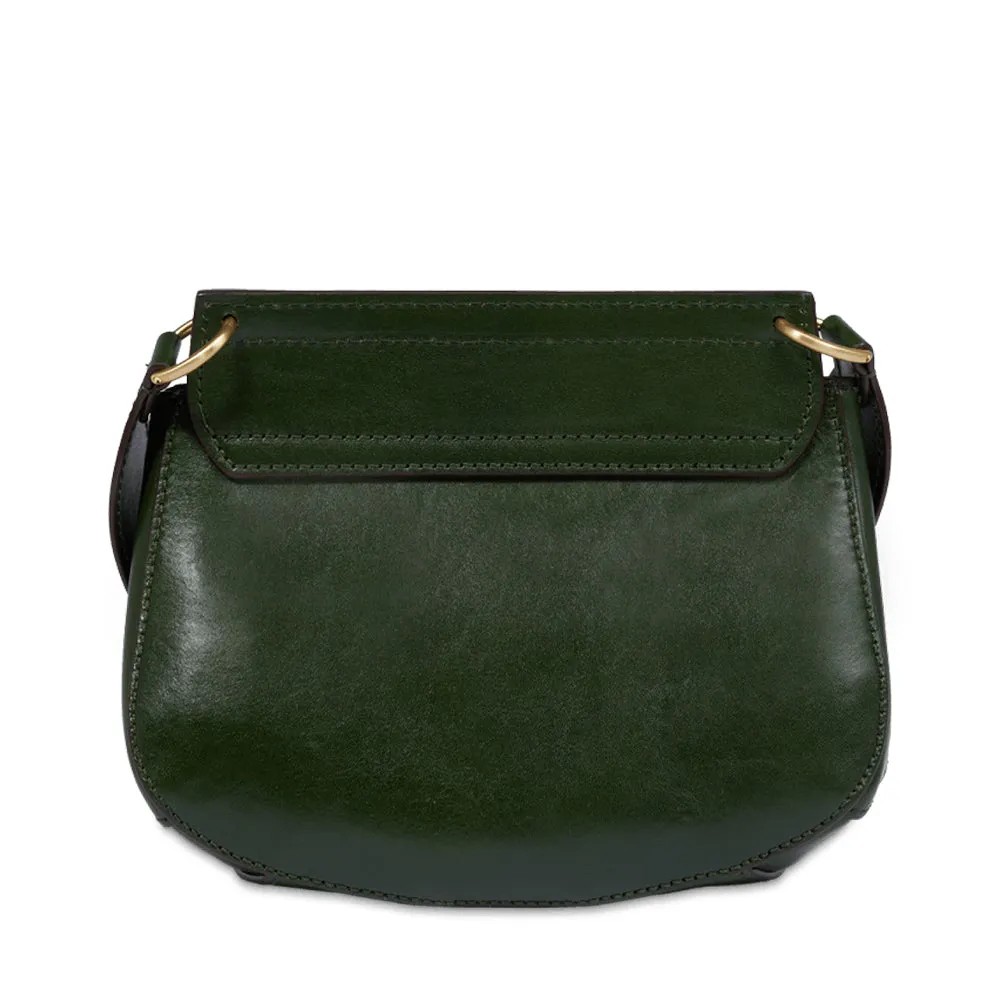 Borsa Donna a Tracolla THE BRIDGE linea Erica in Pelle Verde