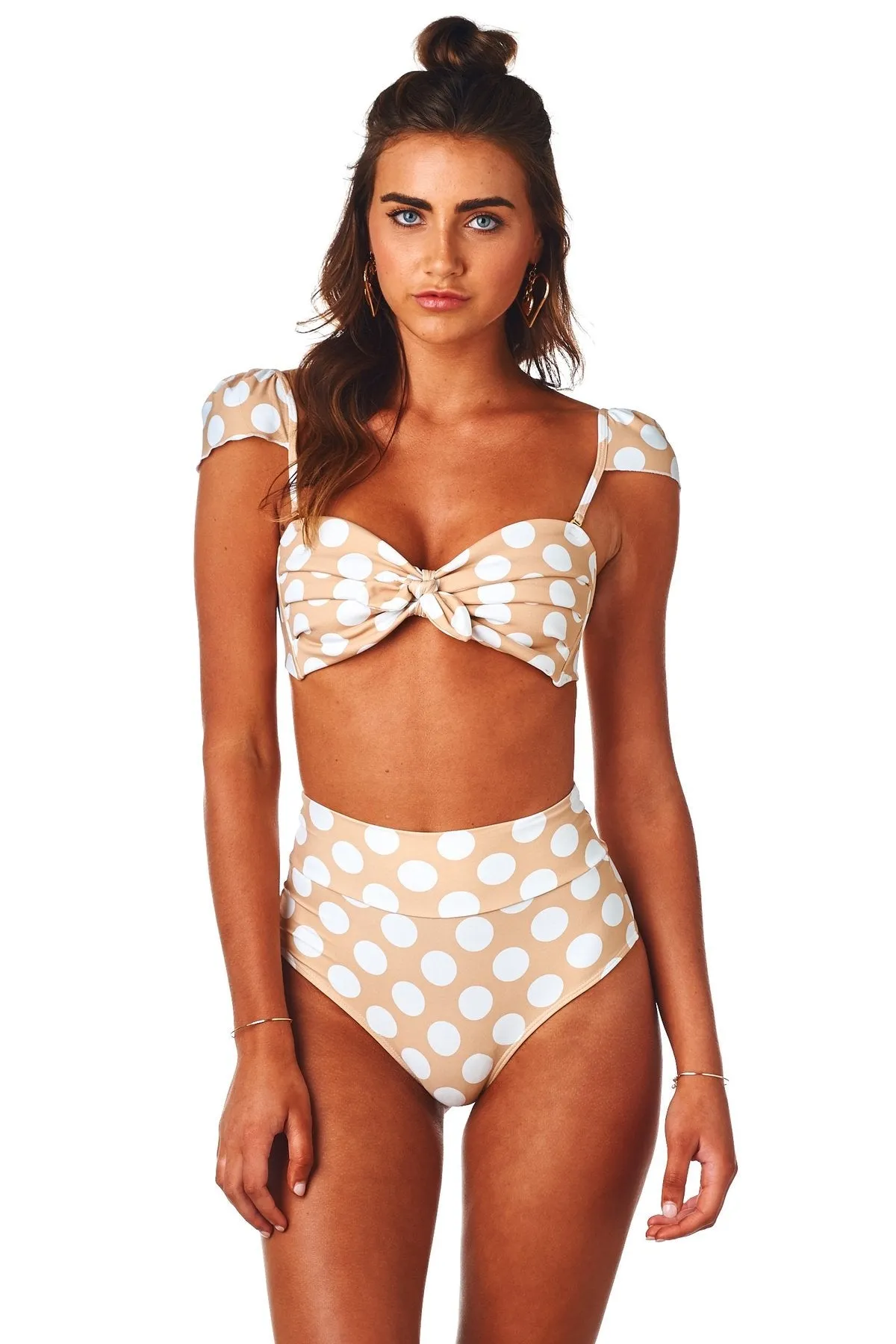 Cabana Top & Paula Bottom Set - Polka Dot