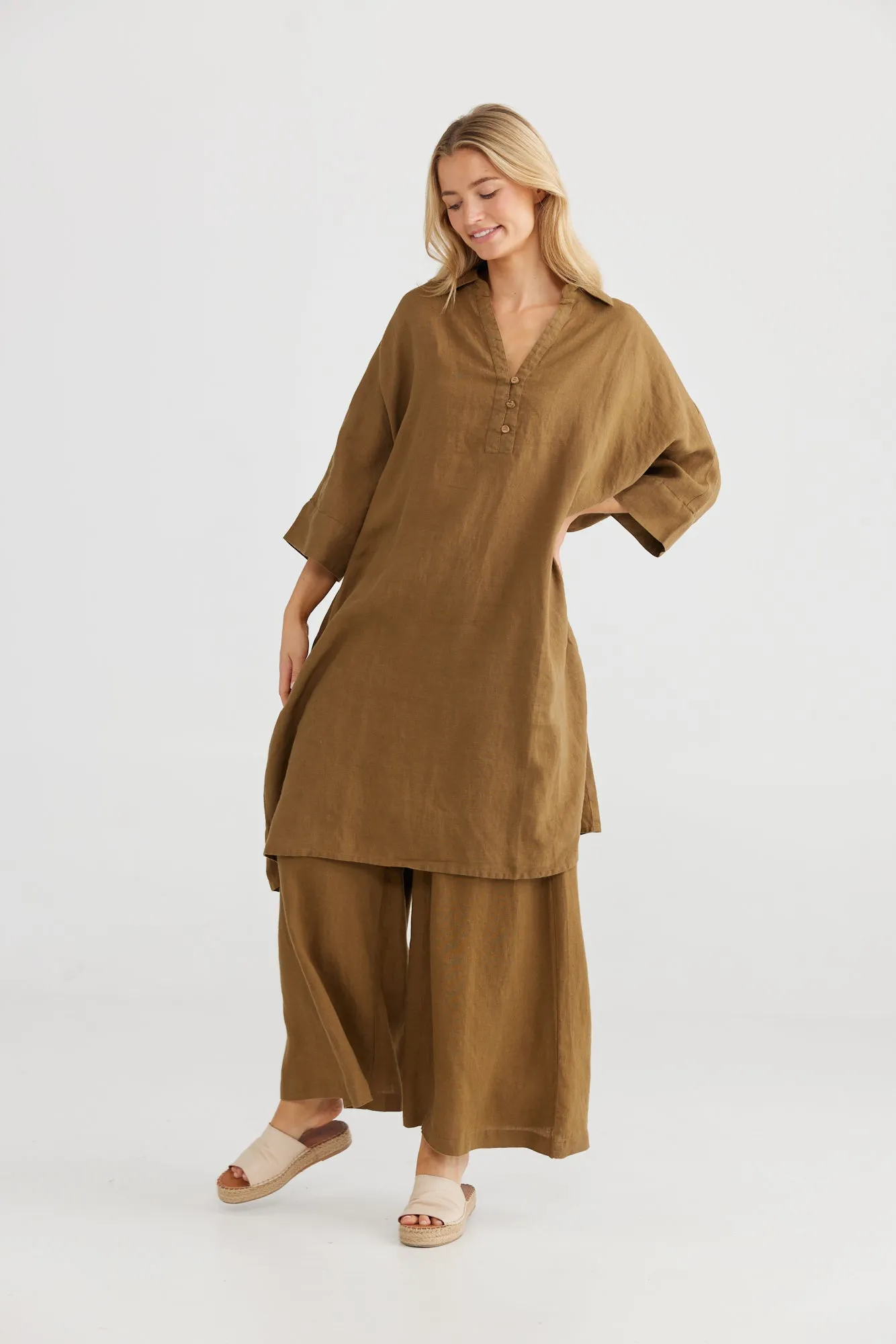 Casablanca Tunic - Basil