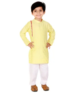 Chanderi Kurta Pajama set