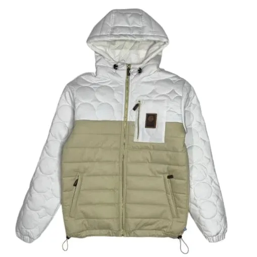 Cookies Park Ave Coated Herringbone Jacket (Cream) CM233ODC02