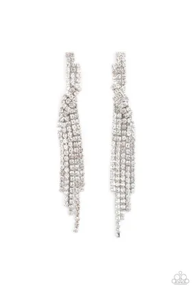 Cosmic Candescence - White Post Earring