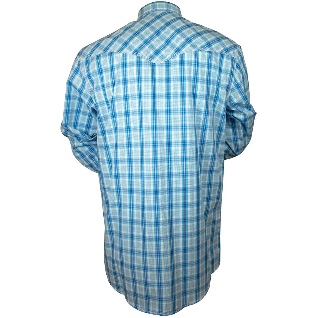 Cowboy Collection Men's Check Plaid Snap Shirt