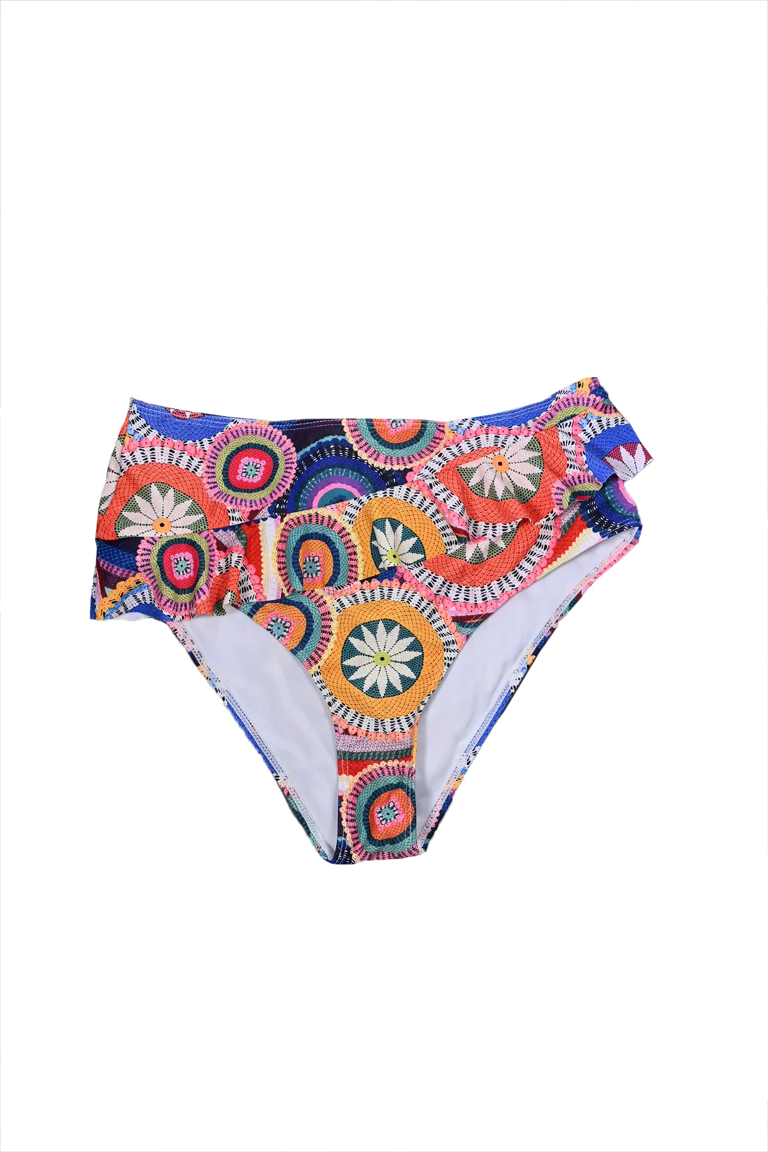 Crochet Print Dotty Bikini Bottom