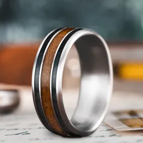 Custom Design - 3-Inlay Wide Center Ring RDoMUgeLWKbtpQYAaO3500Ff