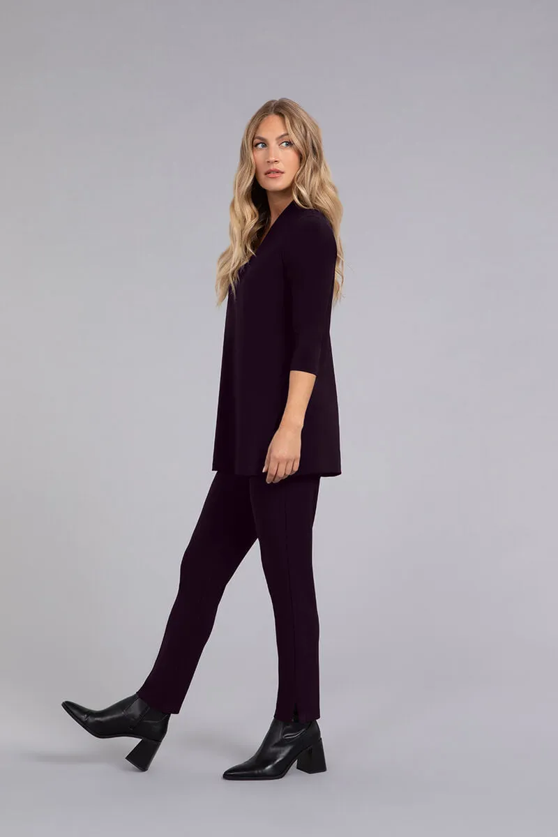 Deep V Tunic | Currant