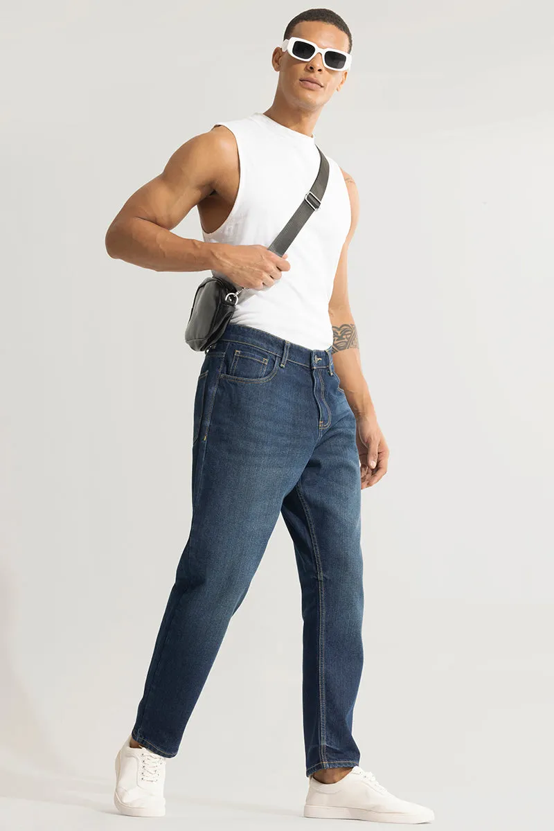 Downtown Indigo Blue Baggy Jeans