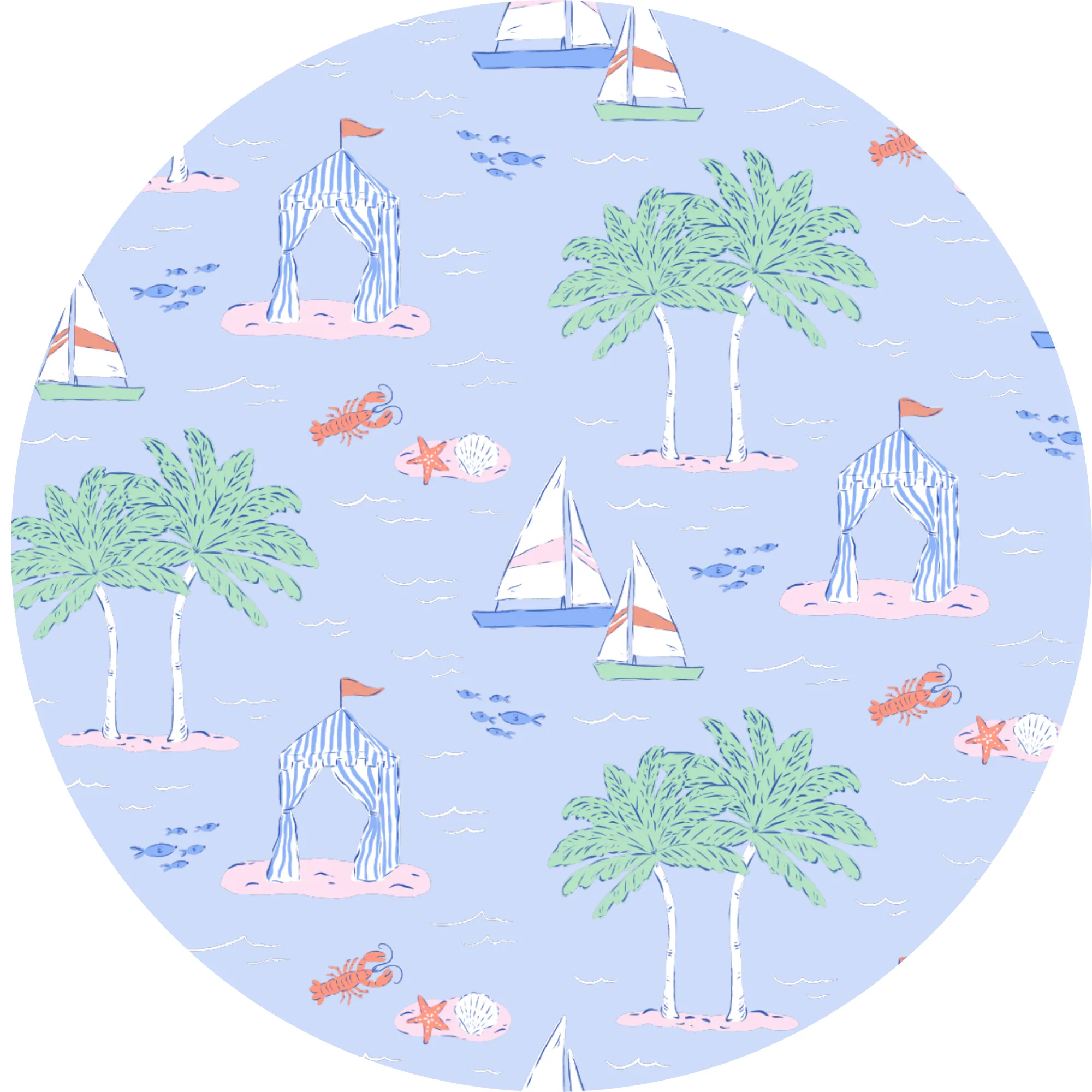 Dreams for Sail Boys Swim Trunks