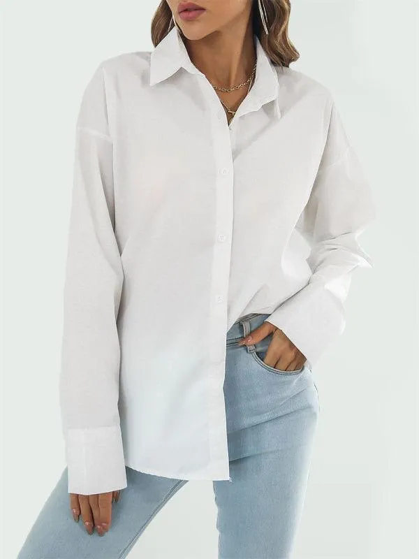 Drop Shoulder Women Shirt