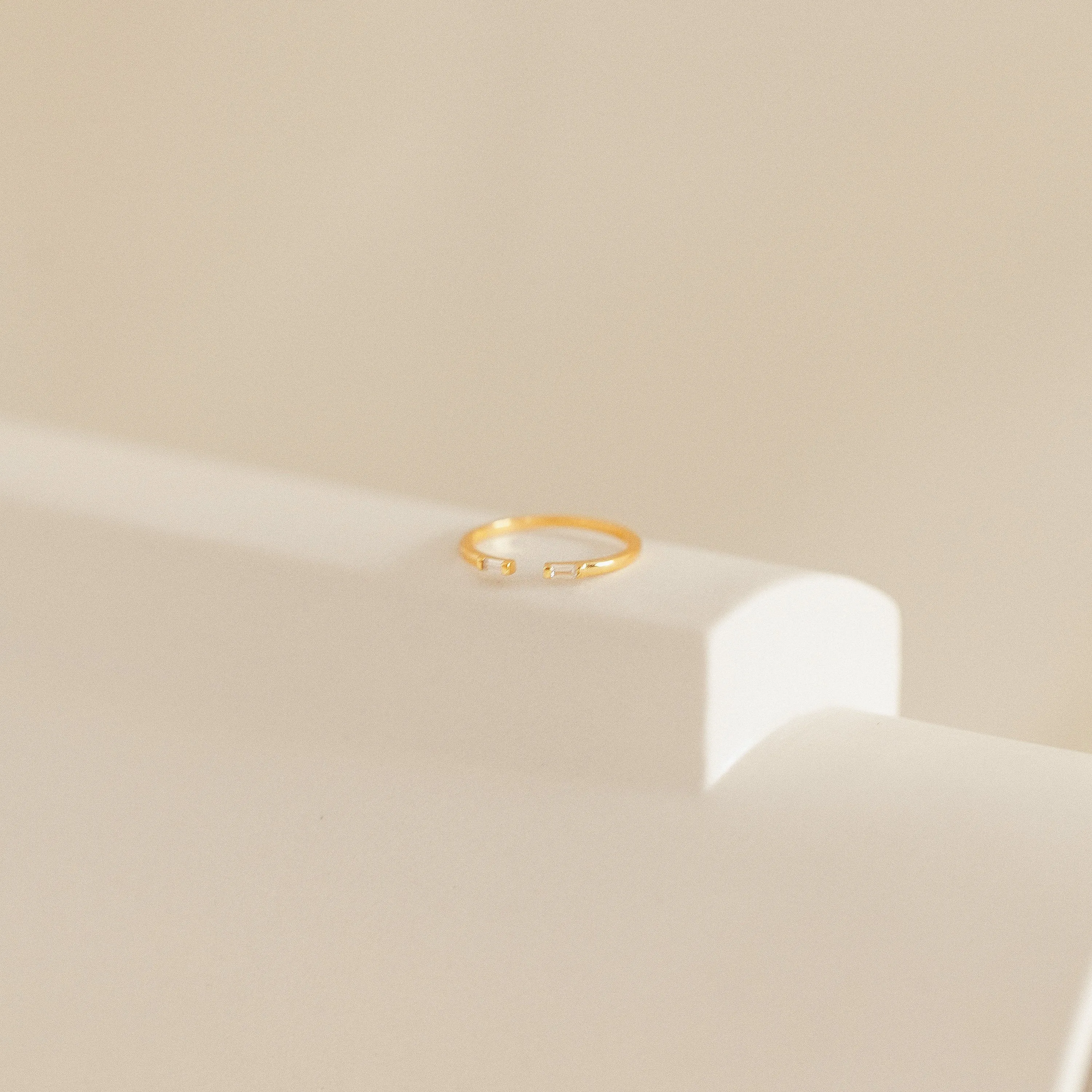 Duo Baguette Ring