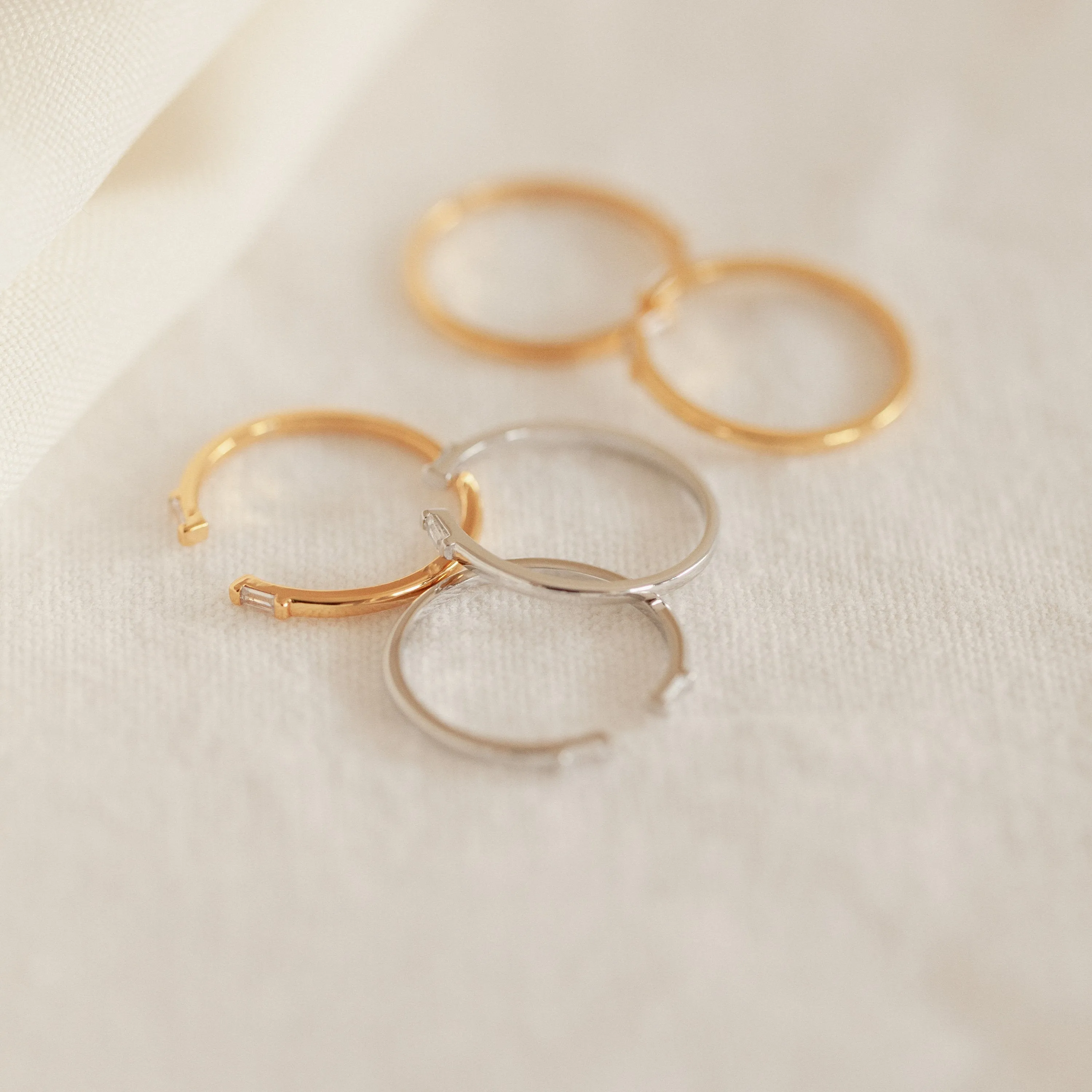 Duo Baguette Ring