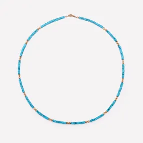 EVA TURQUOISE NECKLACE 4MM