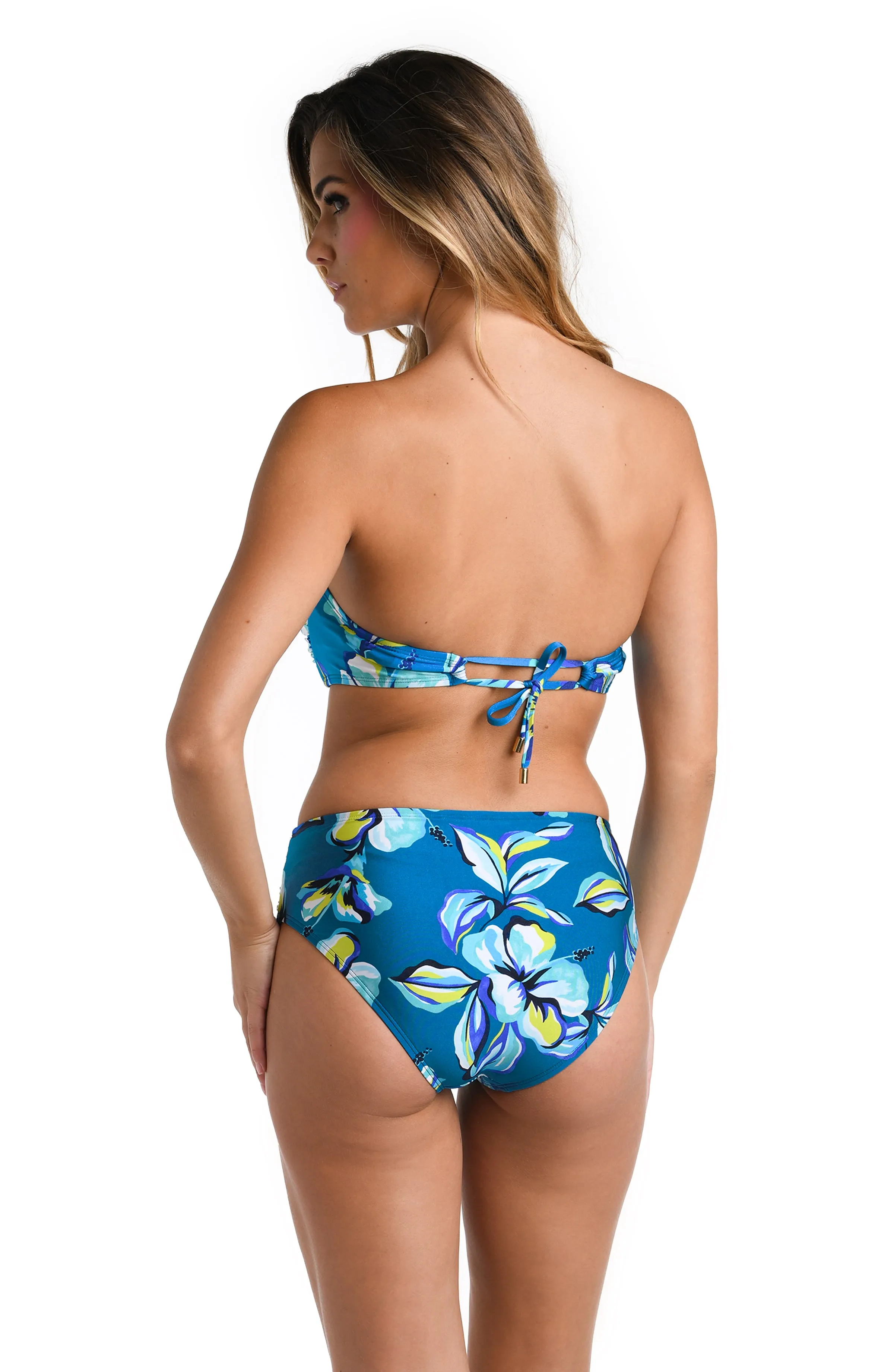 Fiji Tropics Twist Bandeau Top