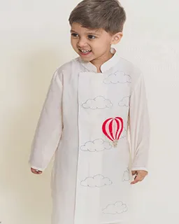 Full Sleeves Balloon Kurta Set