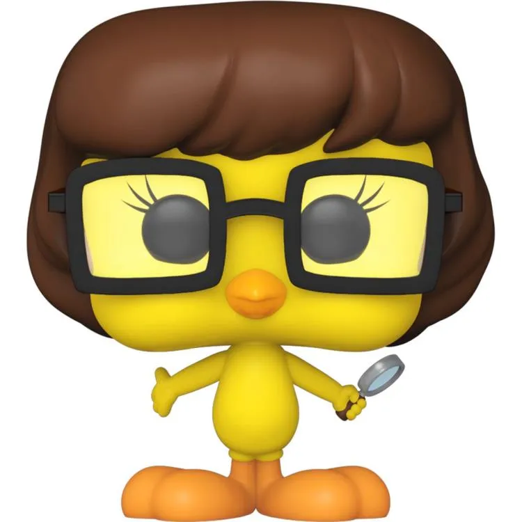 Funko POP! Warner Bros. 100th Anniversary Looney Tunes x Scooby-Doo - Tweety Bird as Velma Dinkley