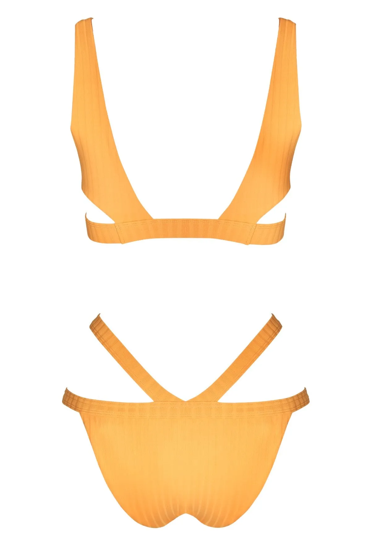 Heatwave & Bandits Bikini Set - Saffron