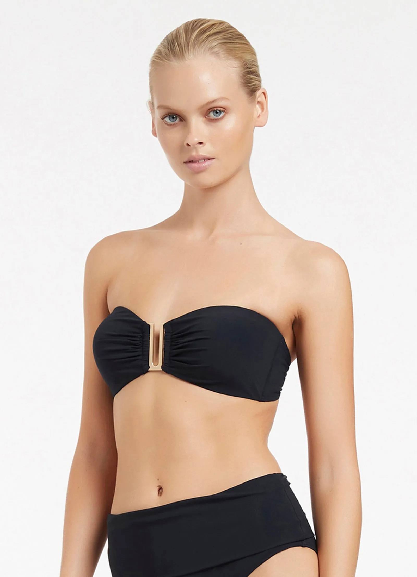 Jetset Bandeau Bikini Top - Deep Navy