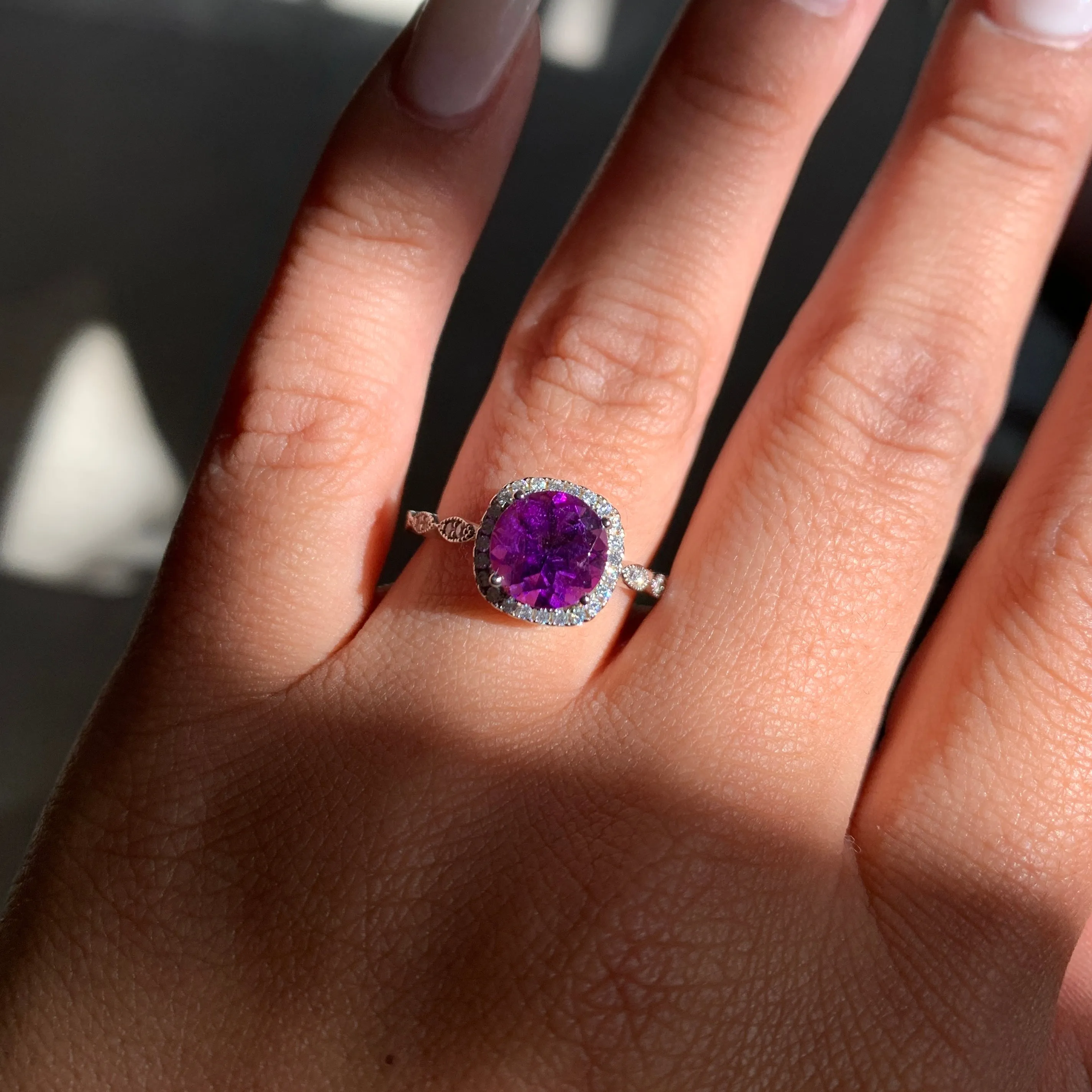 KENDRA AMETHYST RING