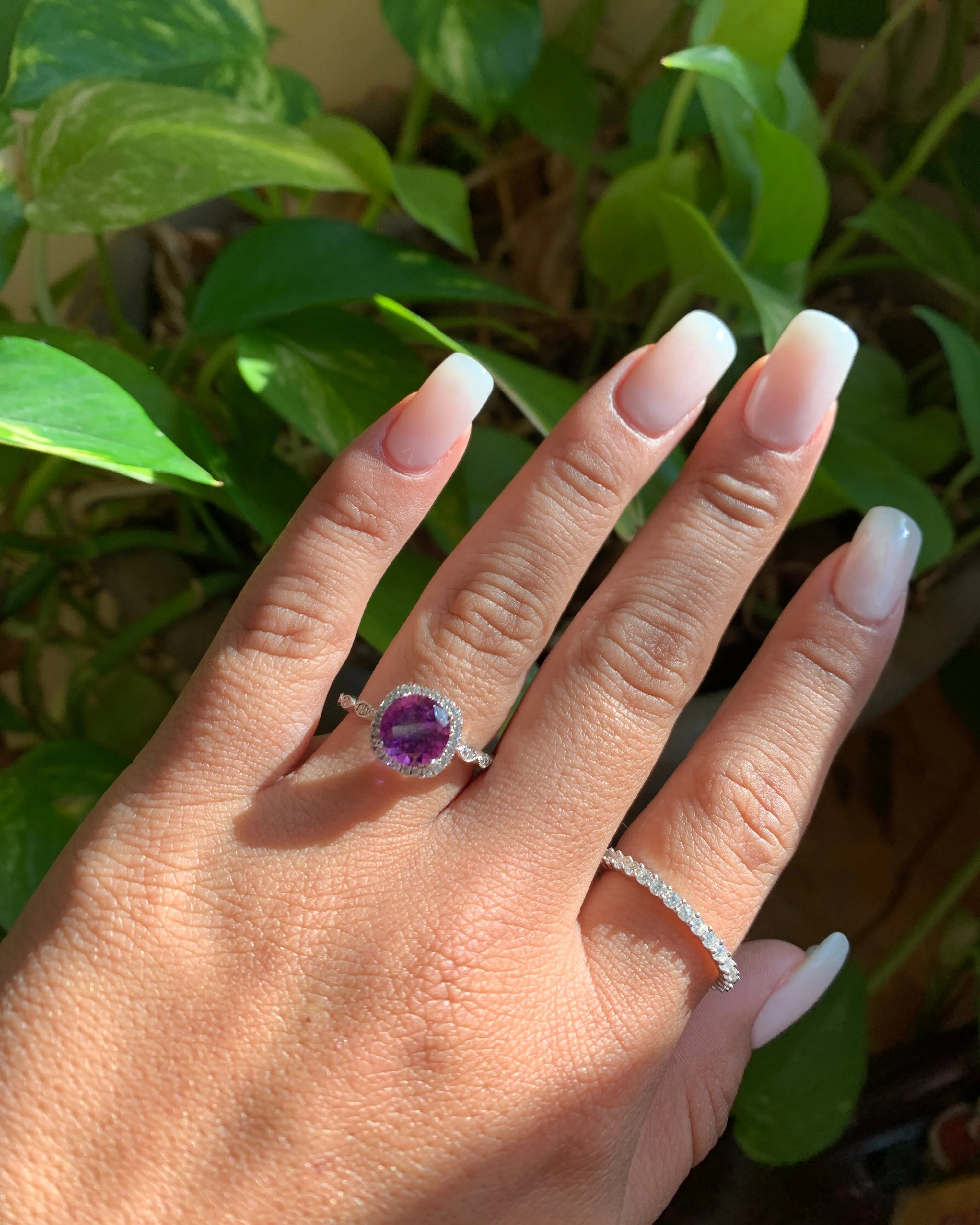 KENDRA AMETHYST RING