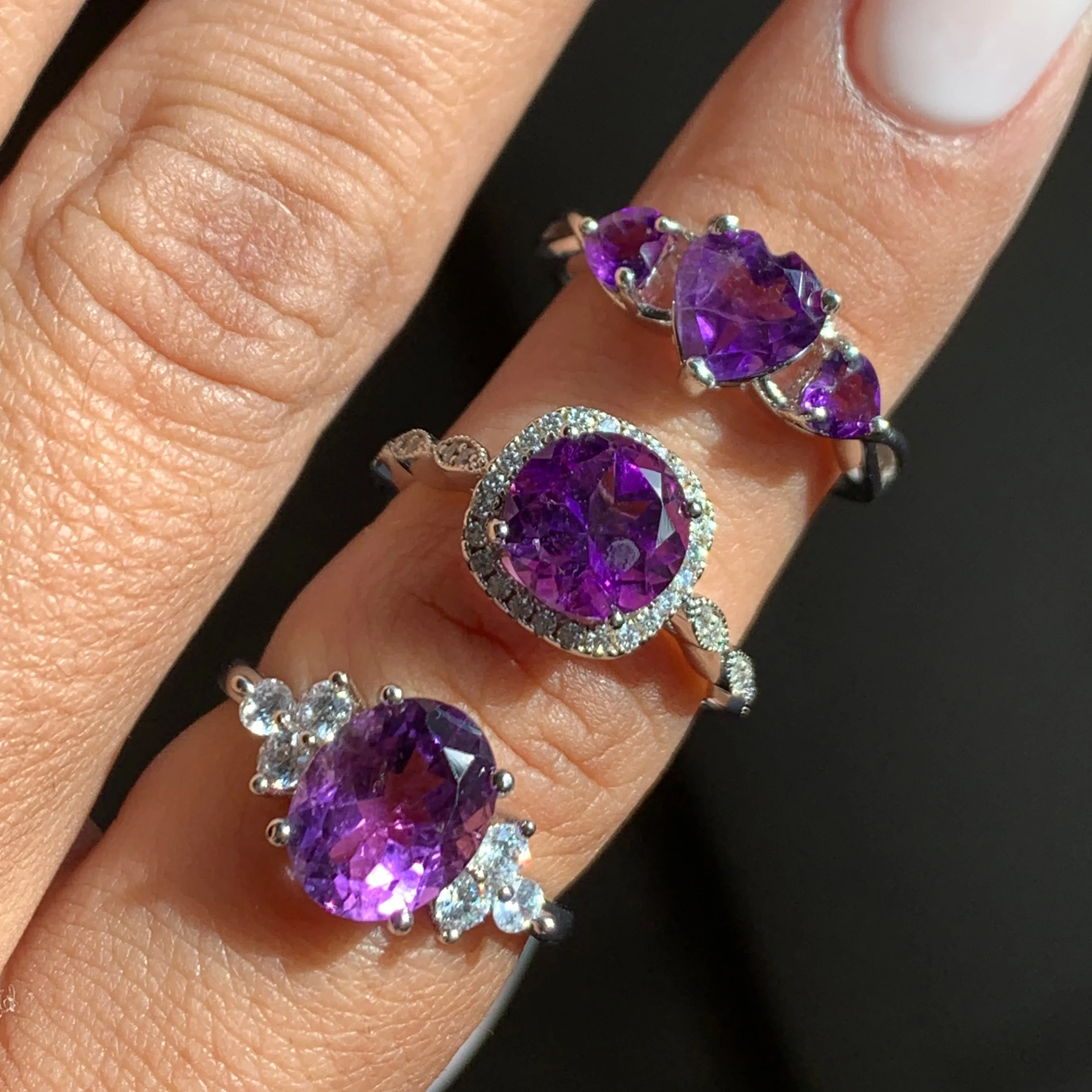 KENDRA AMETHYST RING