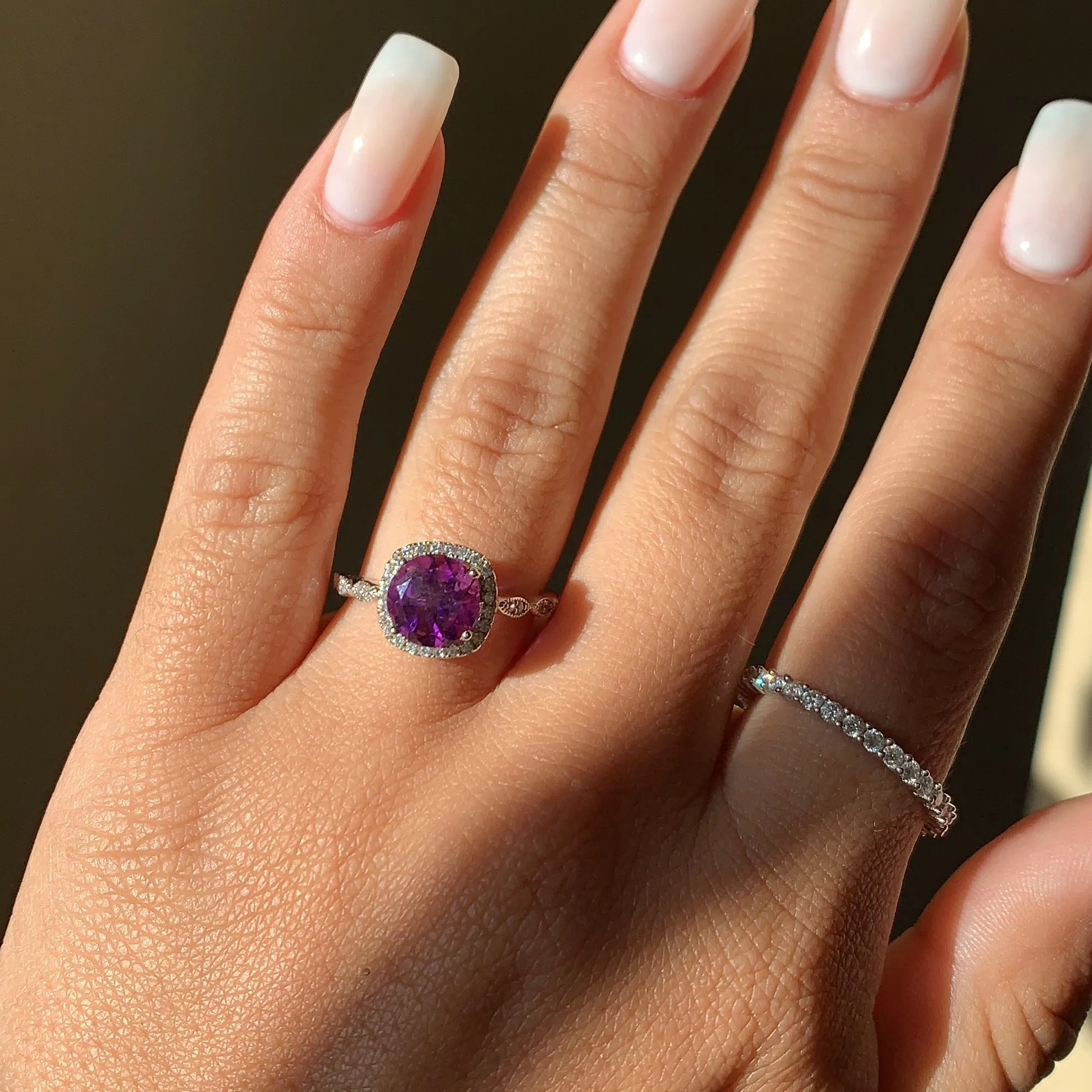 KENDRA AMETHYST RING