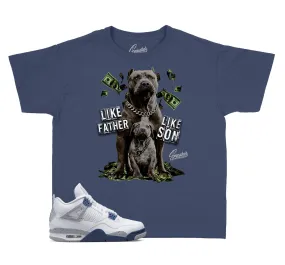 Kids - Midnight Navy 4 Father Like Son Shirt