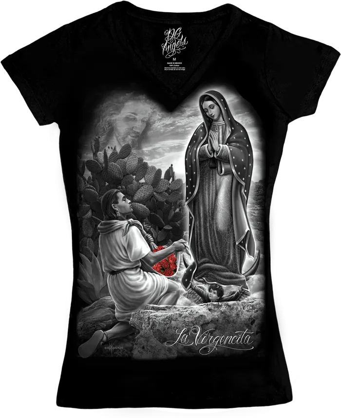 La Virgencita Women's V-Neck