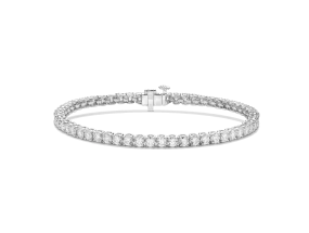 Lab-Grown Diamond Small Tennis Bracelet - E/F color, 7 length | White