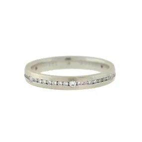 LEGACY Estate 18kt Inlaid Diamond Eternity Band