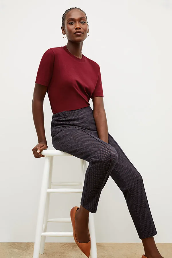 Leslie T-Shirt - Pima Cotton :: Maroon