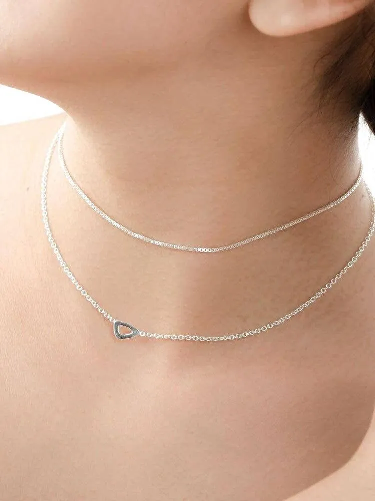 Marzia Box Chain Necklace