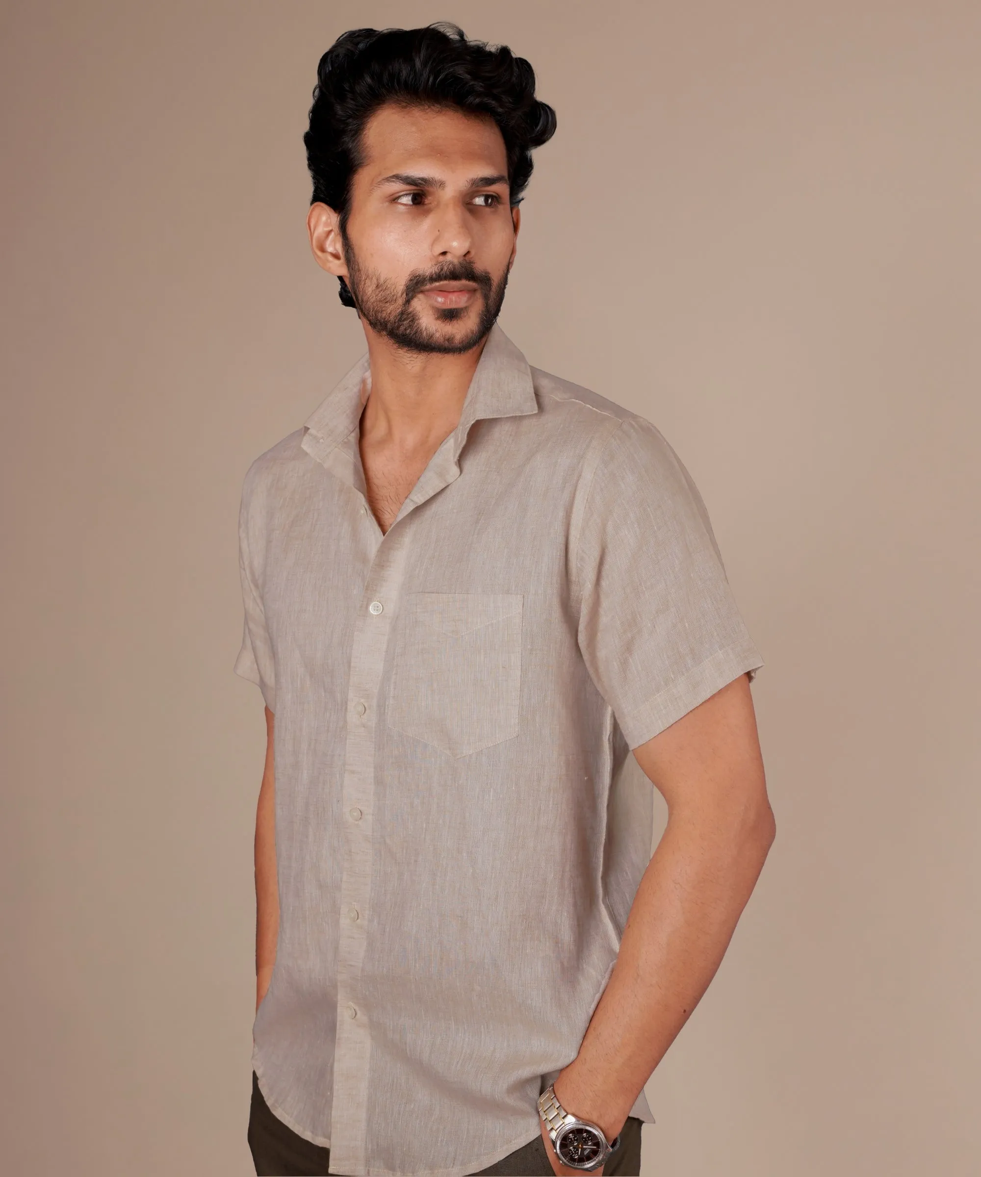 Natural Linen Shirt