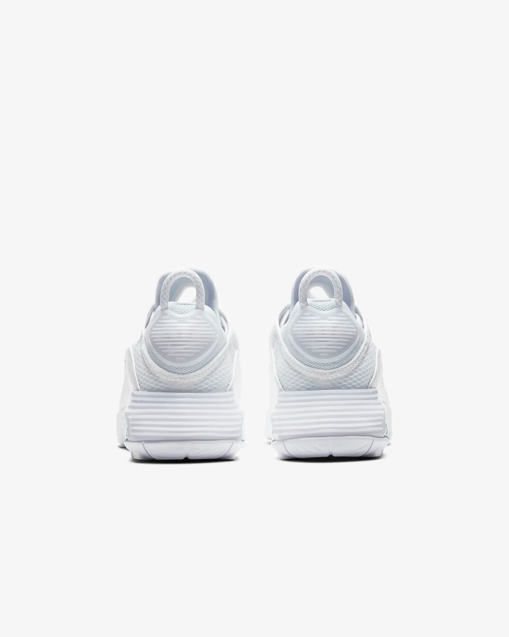 Nike Kid's Air Max 2090 Shoes - White / Wolf Grey