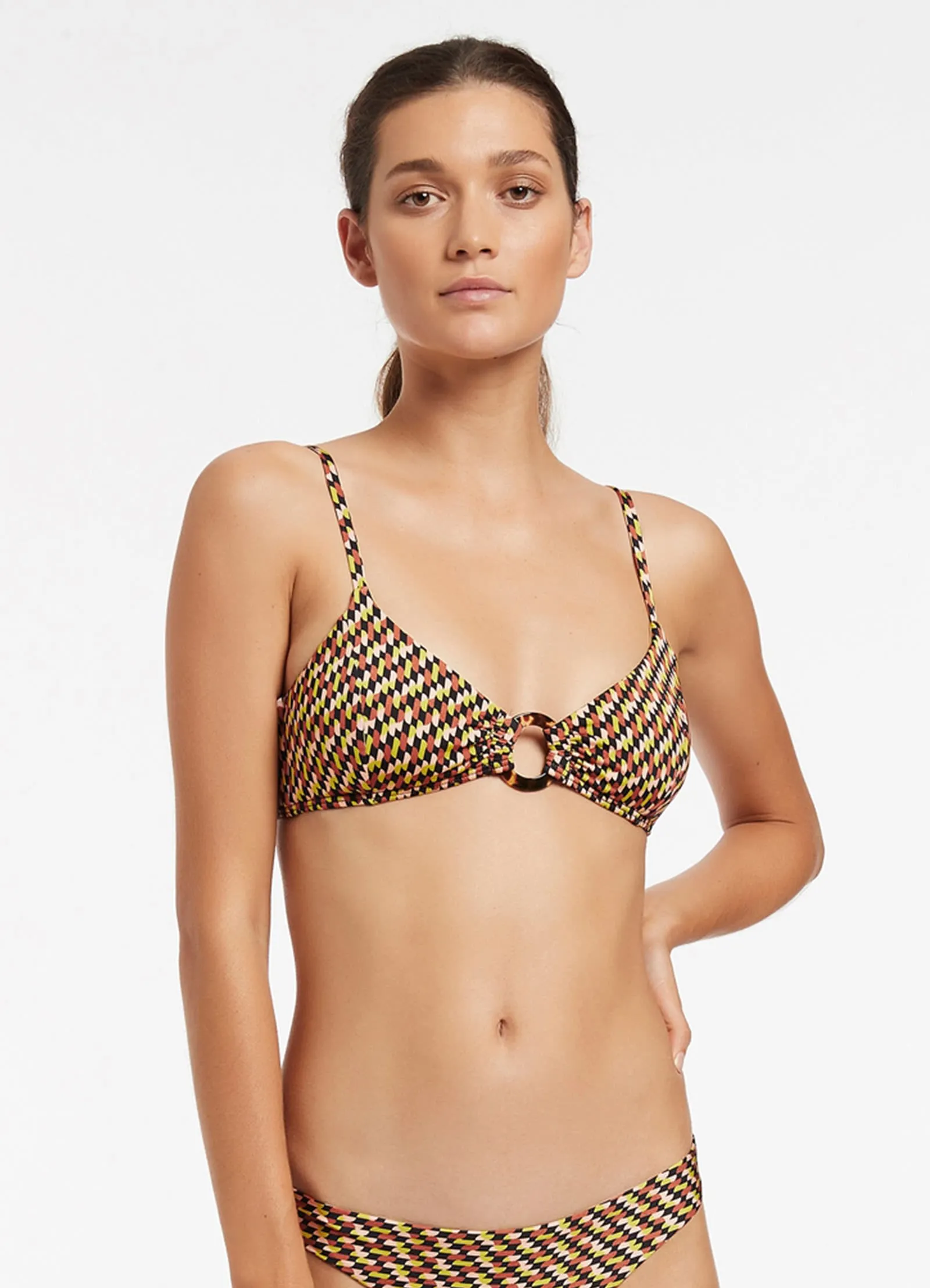 NOMADIC LIGHTS TRIM BRALETTE - Citron