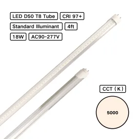 NormLite Standard Illuminant CRI 98 D50 5000K T8 LED Tube Basic (ISO3664:2000) - Pack: 3pcs