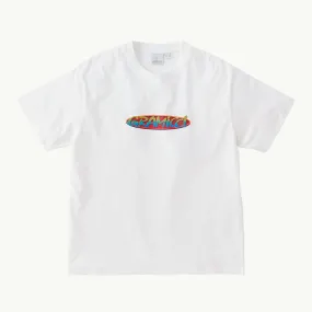 OVAL TEE WHITE