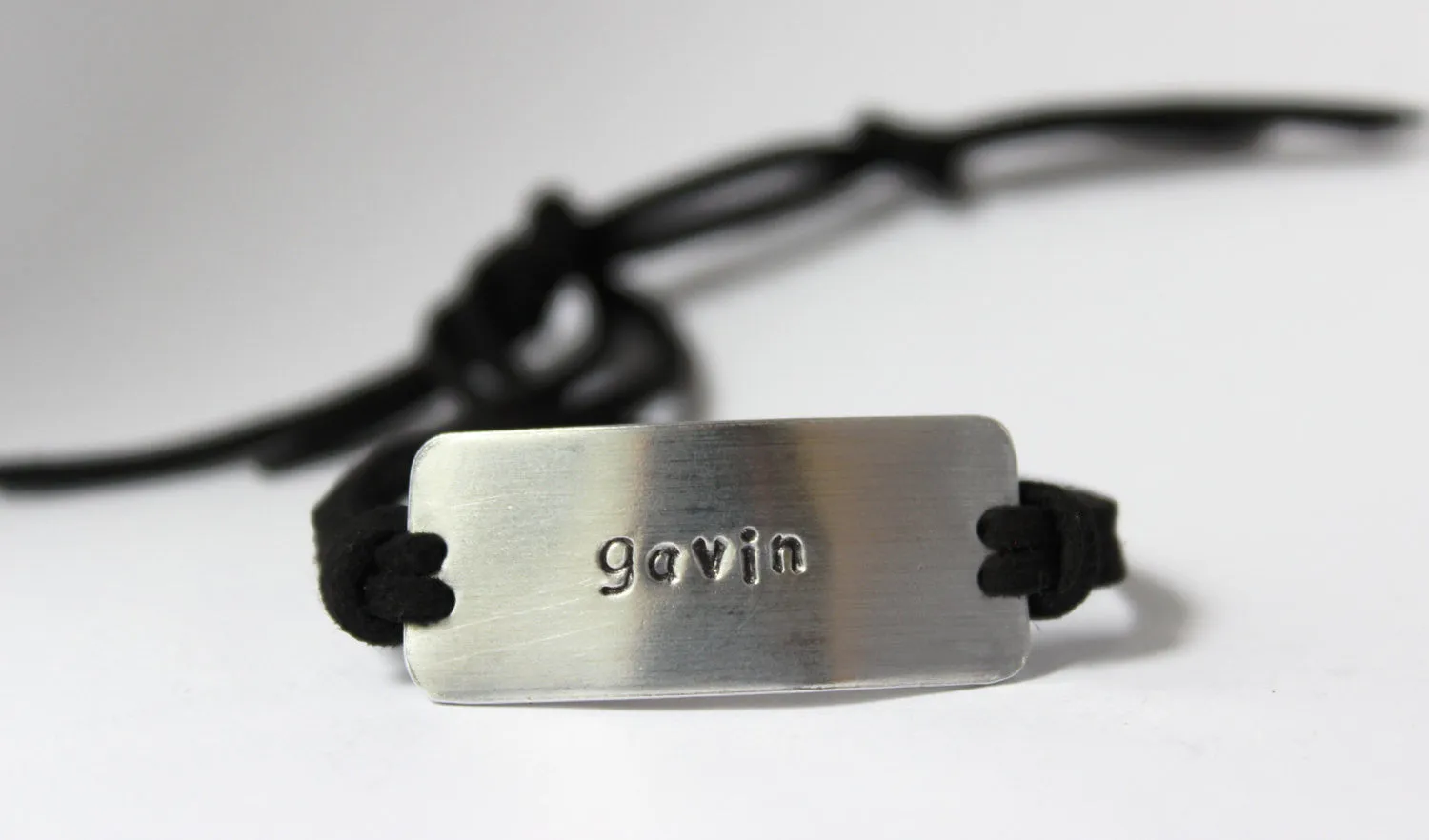 Personalized Mens Wrap Bracelet